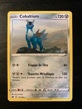 Carte Pokémon RARE Cobaltium 114/198 EB06 Epée & Bouclier Règne de Glace FR NEUF