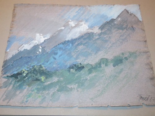 Beau dessin xix aquarelle - dessin,