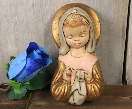 Statue plaque mural religieuse - mural,