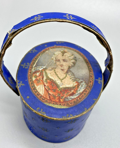 Boîte dragées panier dame - à,