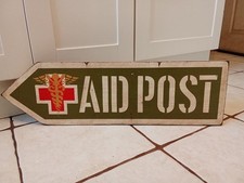 Panneau directionnel US WW2  