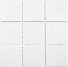 Mosaïque Blanc Céramique