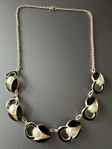 Collier émaillé argent - en,