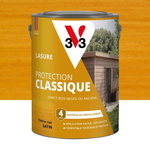 Lasure bois extérieur chêne - lasure,