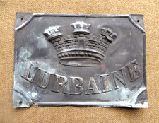 ANCIENNE PLAQUE MURALE