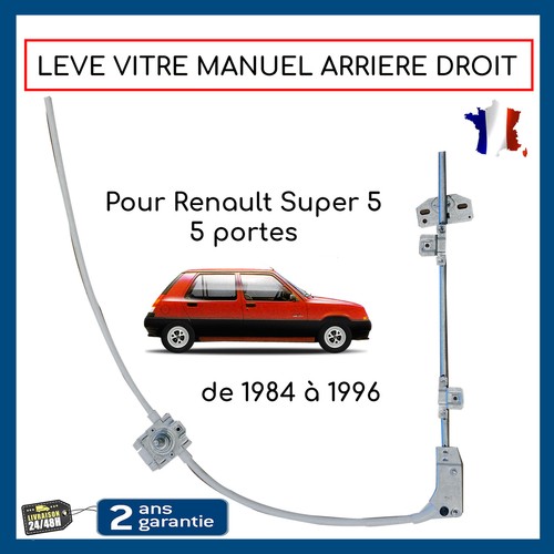 Lève vitre manuel arriere - lève-vitre,