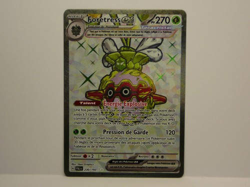 Carte pokemon foretress - carte,