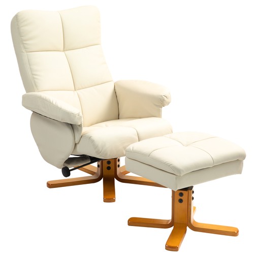 Homcom fauteuil relax avec - fauteuil,