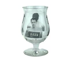 Duvel Moortgat Tulip Beer Glass Daan Stuyven  Artist Collection 2001 RARE