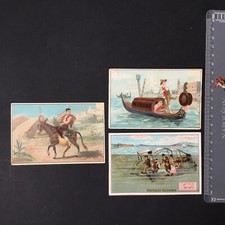 3 Chromos SUCHARD Le Transport