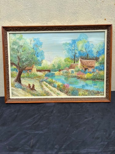 Tableau ancien peinture - tableau,