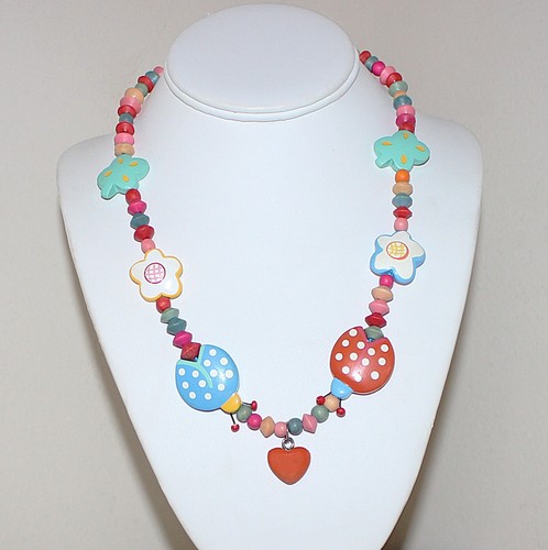 Vint tatiri wooden beaded - vint.,