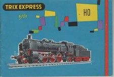 1961 Catalog - TRIX EXPRESS - HO - Electric Trains, Networks, Wagons .......