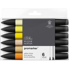 Lot de 6 Feutres Promarker -