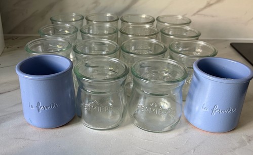 Lot pots en verre - lot,