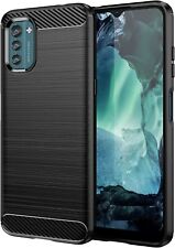 CARBON CASE FOR NOKIA G21 MATTE BLACK TPU SOFT SHOCKPROOF CASE G 21