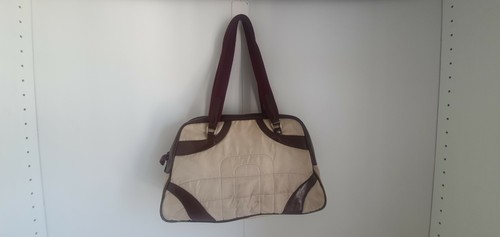 Sac main prada toile et - sac,