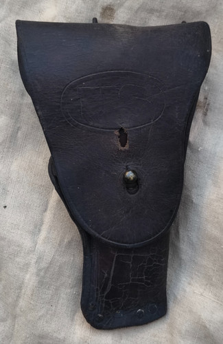 étui cuir colt - cuir, 1942