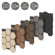 Panneaux acoustiques hexagonal