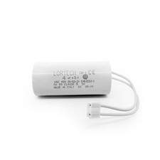 Capacitor 4uF/uF for Bubendorff Motor with Plug Cylindrical Aluminum JST...