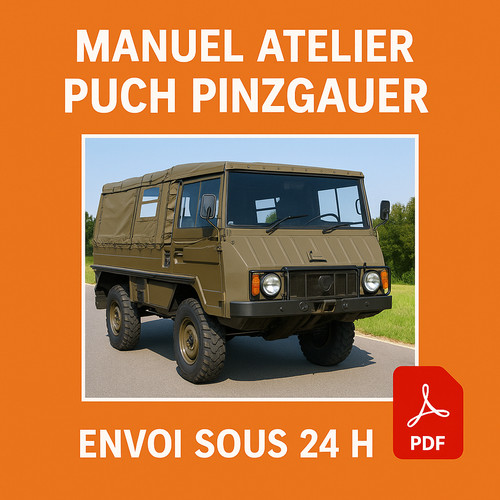 Manuel atelier puch - atelier, pinzgauer