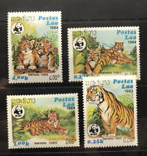 Laos  - WWF / Tigers  - Stamps - Timbres  MNH** Del.11