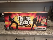 Guitar Hero World Tour Dual Guitar Game For PlayStation 3 *ULTRA RARE* 