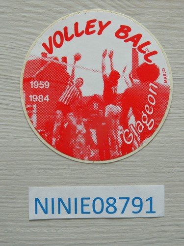 Autocollant ans volley - 25,