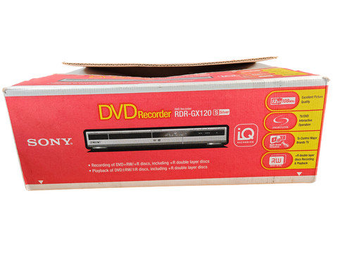 Sony rdr gx120 lecteur - rdr-gx120, dvd