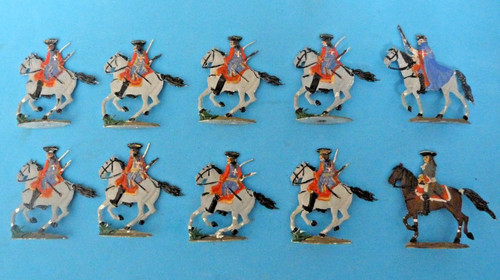 Plats étain zinnfiguren - d'étain,