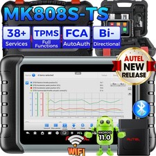 Autel MaxiCOM MK808S-TS OBD2 Voiture Diagnostique ScanPAD CLÉ CODAGE TPMS PROG