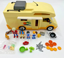PLAYMOBIL Base 3647 Camping Car Vacances Camping Enfants Chat