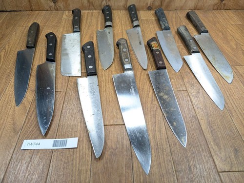 Lot abîmé couteaux de - abîmé,