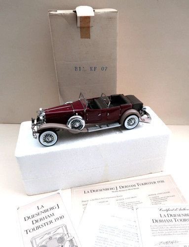Franklin mint duesenberg - franklin, 1/24