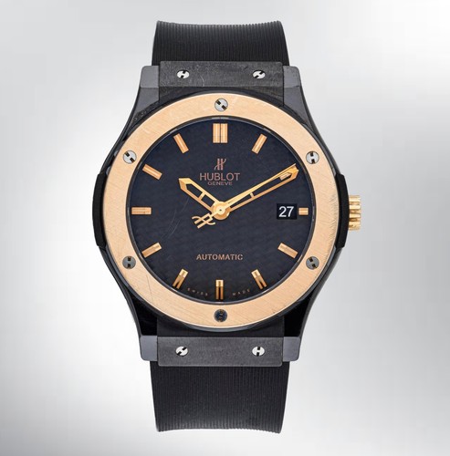 Hublot classic fusion - en, noir