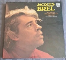 coffret 5 LP Jacques Brel -