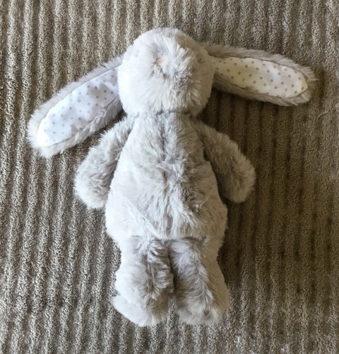 Peluche doudou lapin gris - doudou,