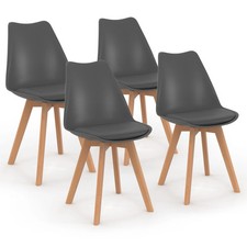 Lot de 4 chaises scandinaves