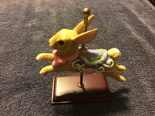 1996 avon ceramic carousel - avon,