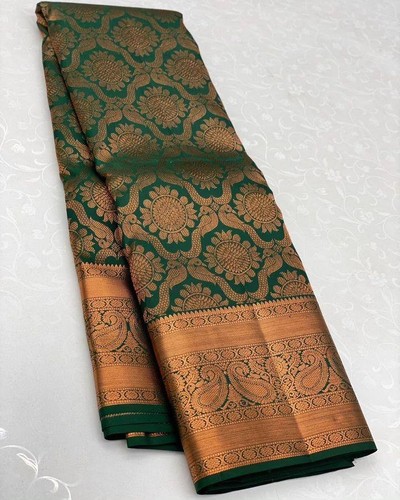 Sari mariée soie de - en,
