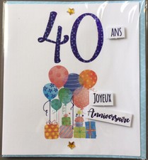 Carte Anniversaire : Joyeux