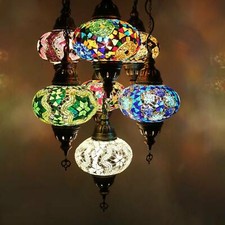 Lustre plafonnier suspendu en