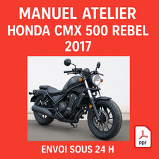 Manuel Atelier Honda CMX 500