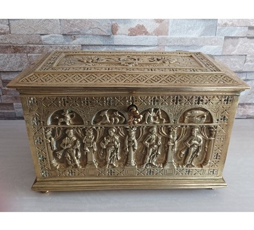 Coffre bronze style - de,