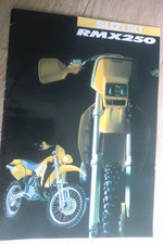 1988  suzuki  RMX250    Brochure  (English  Text  ) from JAPAN