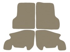 Basic Tapis de sol pour Jeep Wrangler TJ II 1996-2006 Beige ensemble