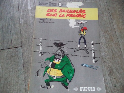 Lucky luke des - des, barbelés