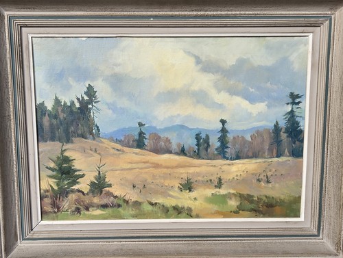 Tableau huile sur toile - huile, –
