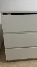 3 Meubles Malm  à 3 Tiroirs