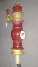 Antique Mutzig Old Lager Earthenware Brass Beer Pump C.1950... Puller